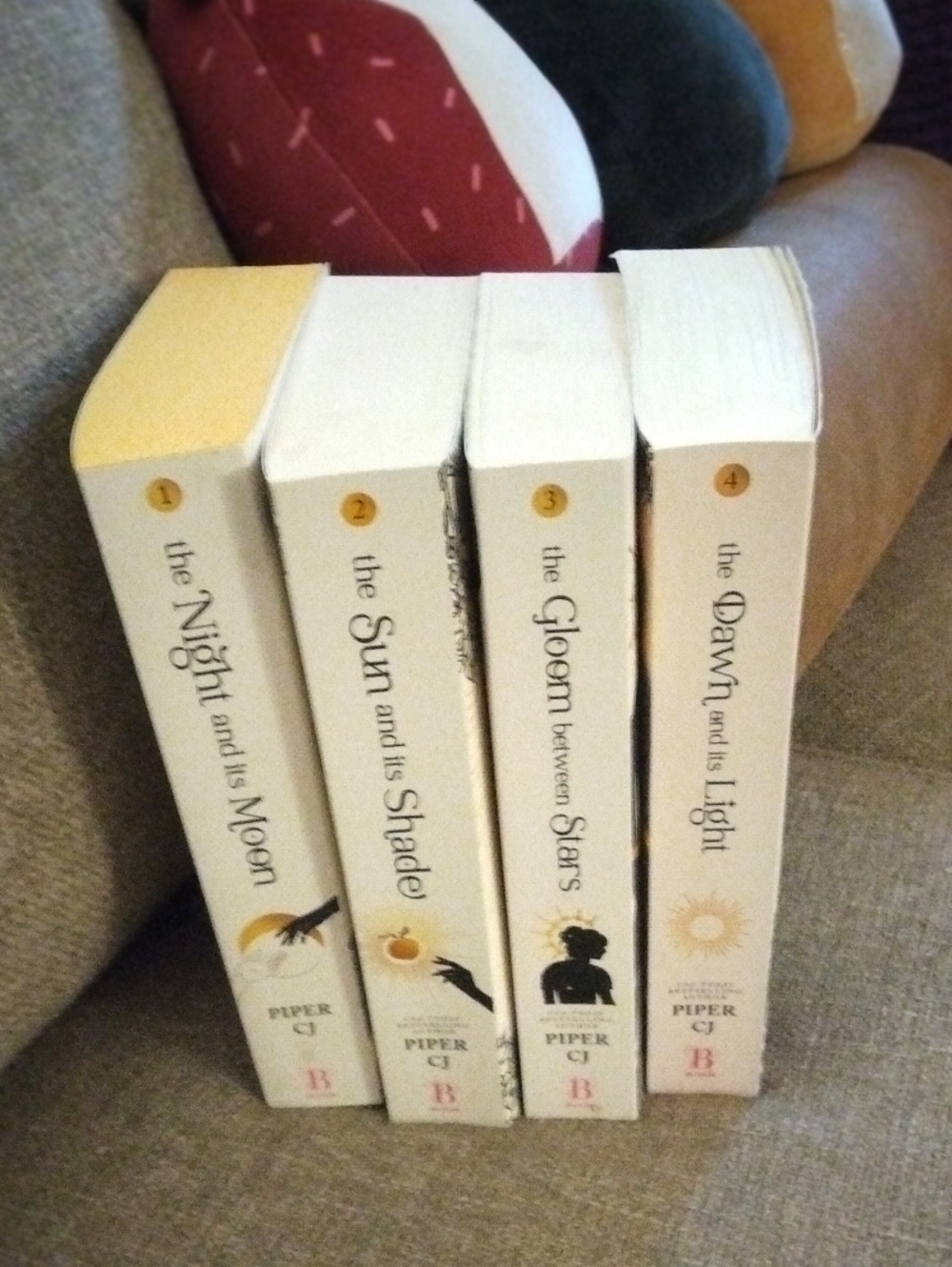 The Night And It's Shade Book Series 1-4 Piper CJ